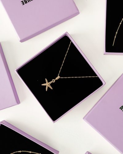 collar estrella de plata mujer de aurazzure