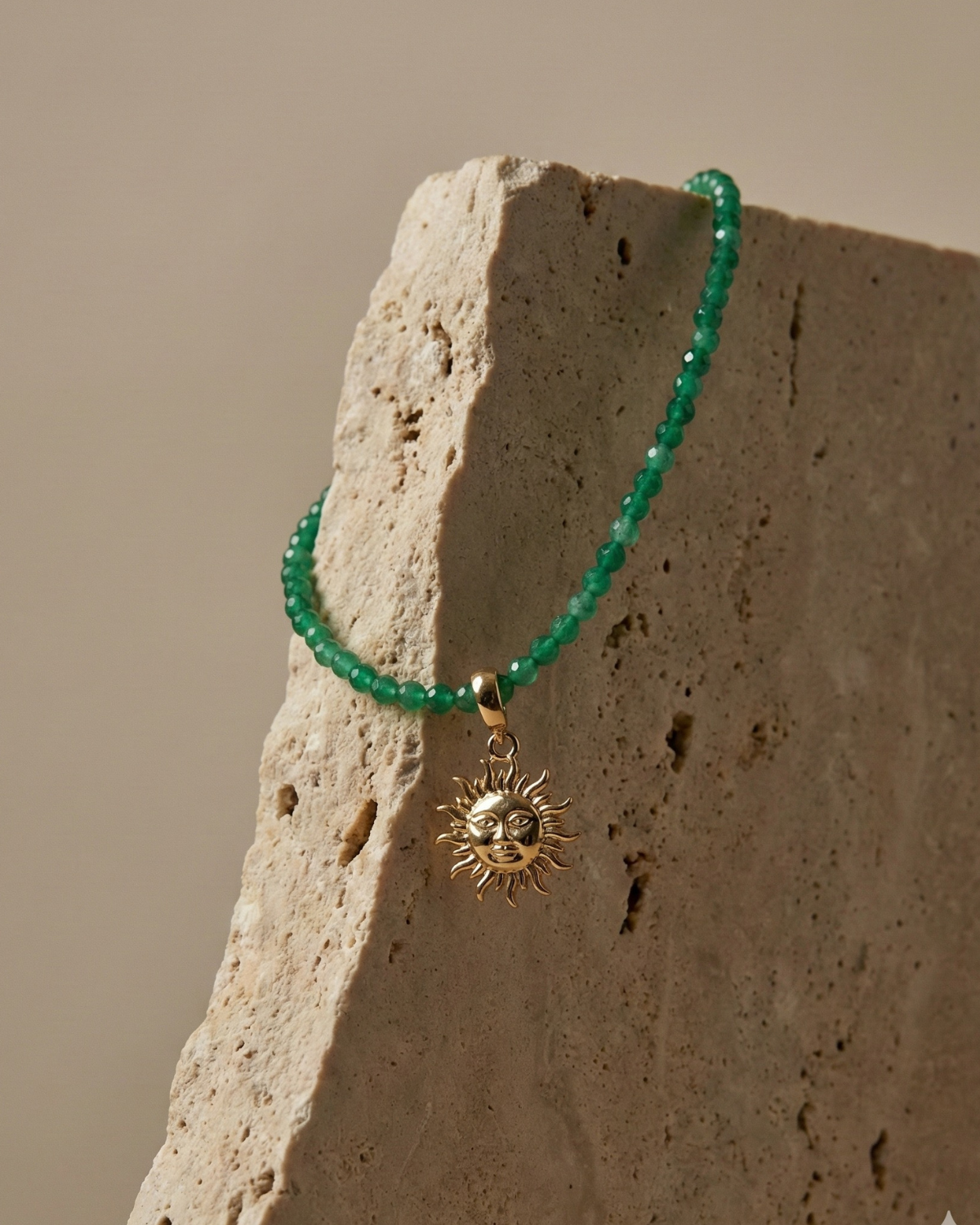 Aurazzure sun necklace