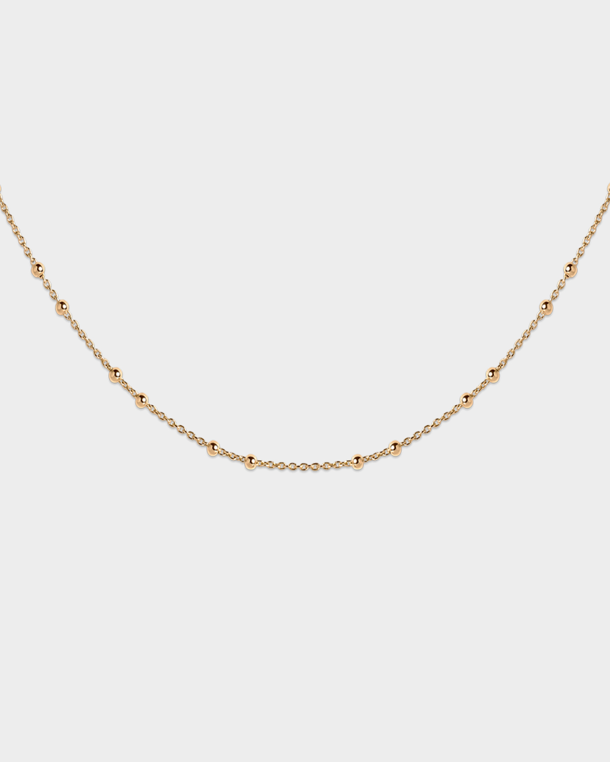 collar dorado simple mujer de aurazzure